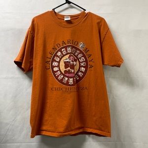 Calendario Maya Short Sleeve Tee Shirt